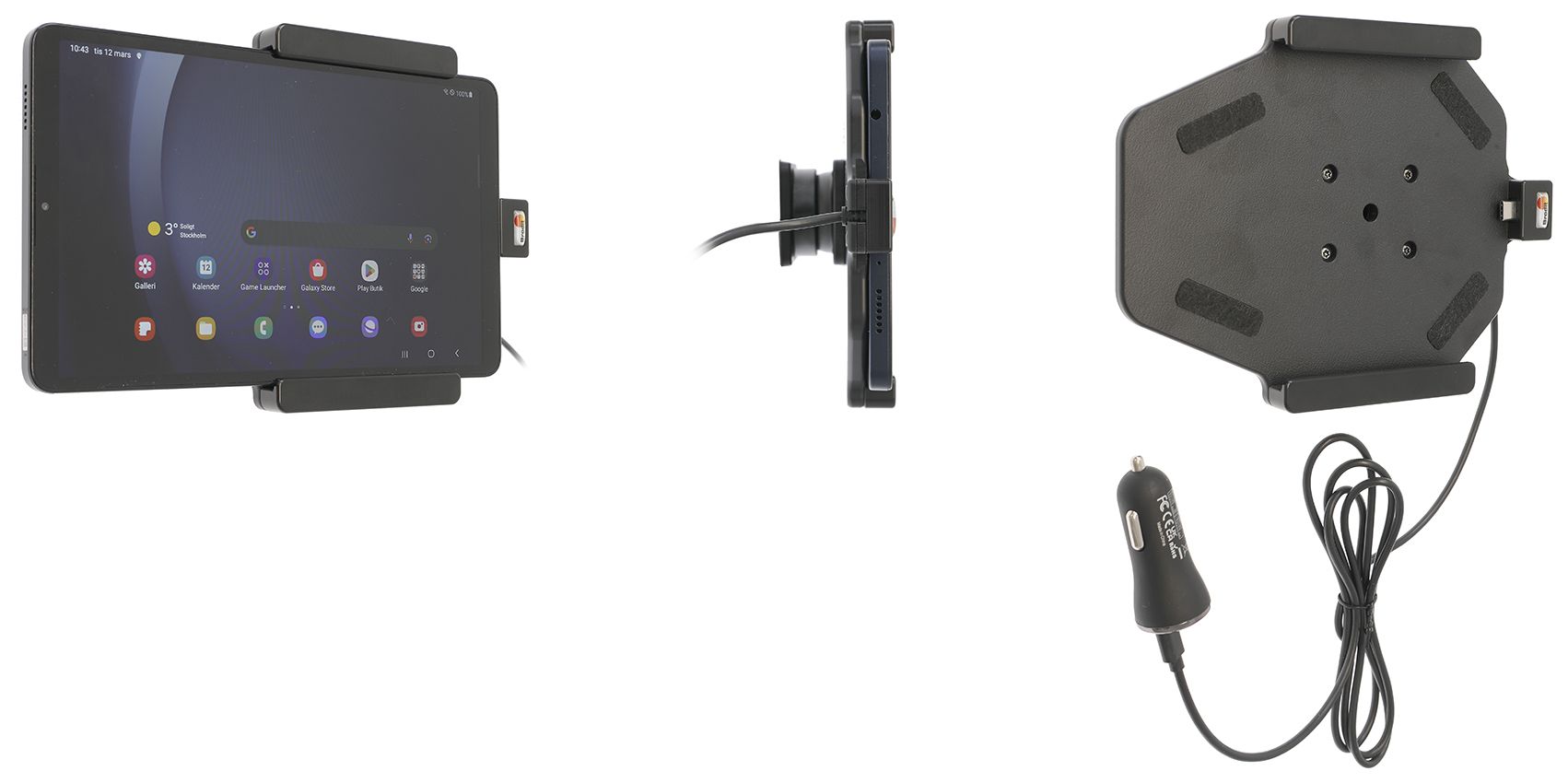 Brodit houder/lader Samsung Tab A9 / A11 8.7 