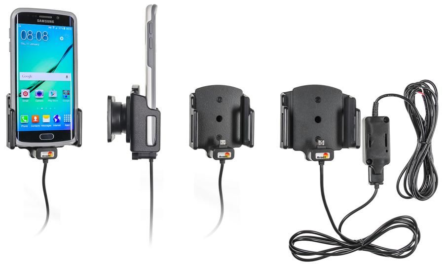 Brodit h/l micro-usb verstelb 62-77/9-13mm usb-A fixed
