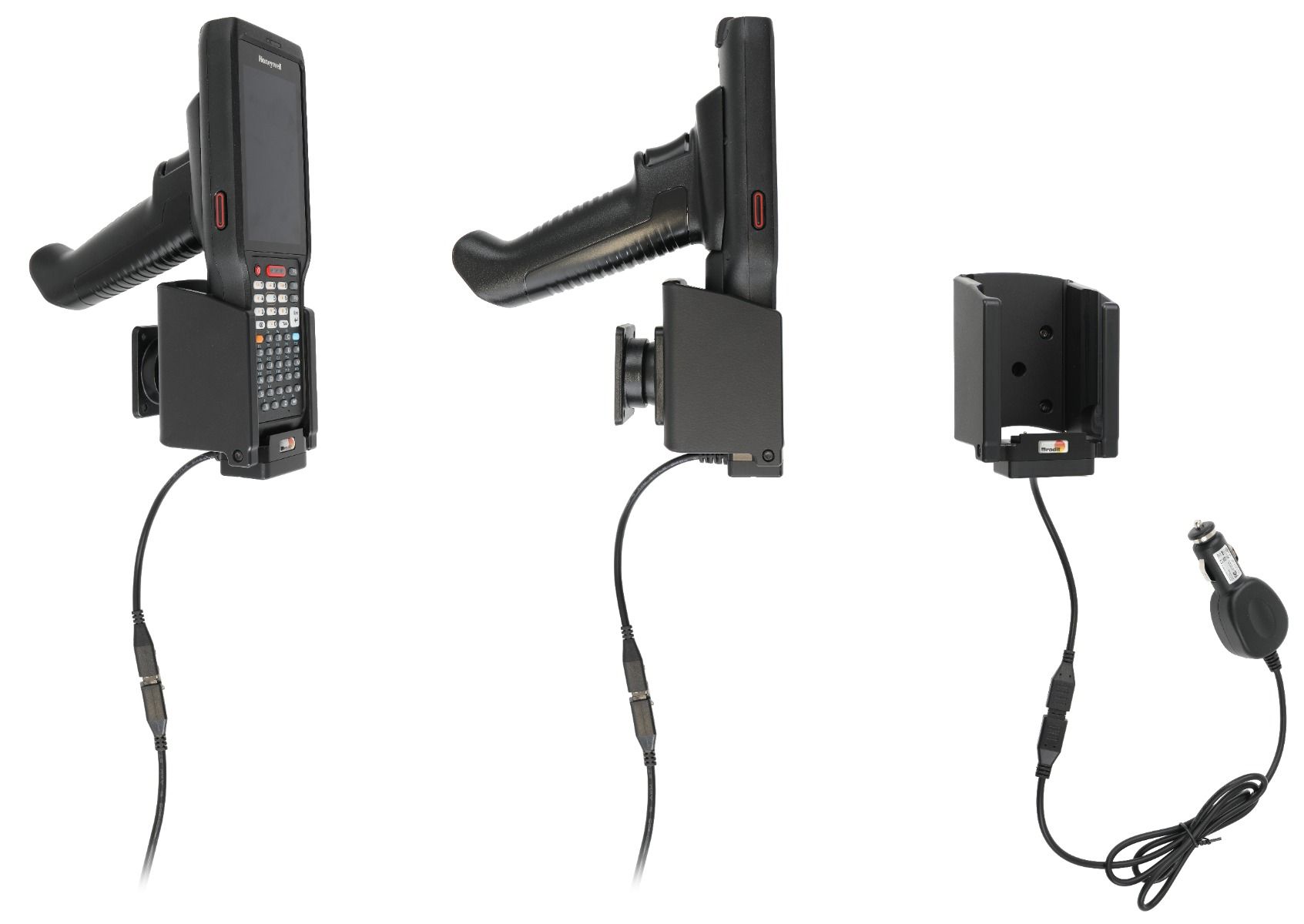 Brodit houder/lader Honeywell CK62 pogo sig.plug - 3A