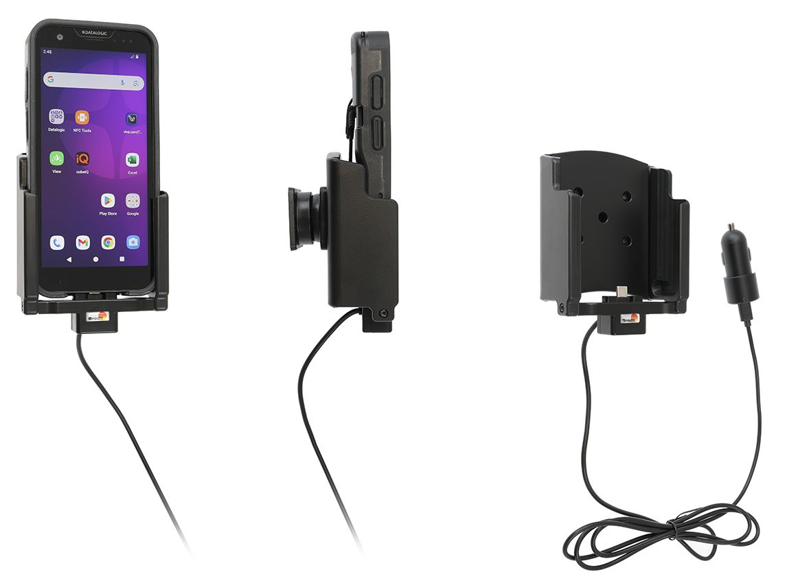 Brodit houder/lader Datalogic Memor 30-35 USB sig.plug-boot