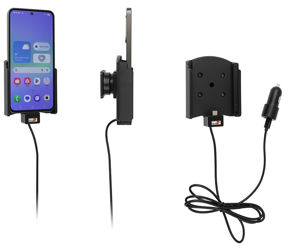 Brodit houder/lader Samsung Galaxy A36 USB sig.plug